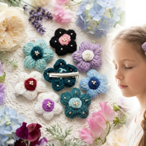 The Timeless Charm of Crochet Flower Clips